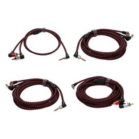 Cable divisor en Y de 90 grados, 3,5mm, AUX a 2 RCA, duradero y práctico, conector en ángulo recto, línea de audio para PC, amplificador de teléfono móvil, altavoz