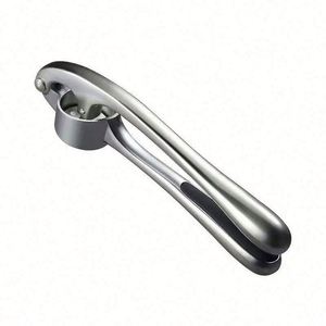 Prensa Trituradora Manual de Aleación de Zinc Plateada para Ajo y Jengibre, Ecológica, Mini Utensilio de Cocina Doméstico - Product Image 6
