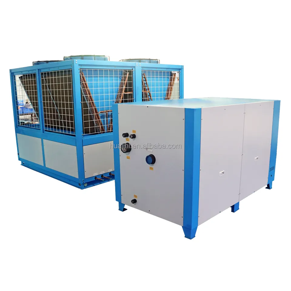 30HP Air Cooled China Large Split Metal Chiller With Metal Frame