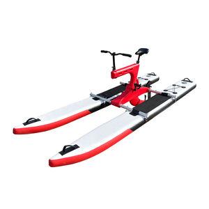 Opblaasbare 2 Persoons Pvc Waterfiets Blauw Custom Logo Outdoor Pedaal Boot - Product Image 4