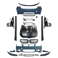 Haute qualité PP + fibre de carbone queue gorge 2005-2012 pare-chocs de voiture E90 mise à niveau vers le Kit de carrosserie M3 pour BMW série 3 Kit de carrosserie