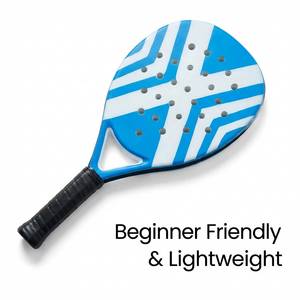 <span class=keywords><strong>Raquette</strong></span> de <span class=keywords><strong>Padel</strong></span> de niveau débutant, style board, pour Beach Tennis, motif géométrique, taille de grip G1, universelle pour hommes, femmes et enfants, Cage - Product Image 2