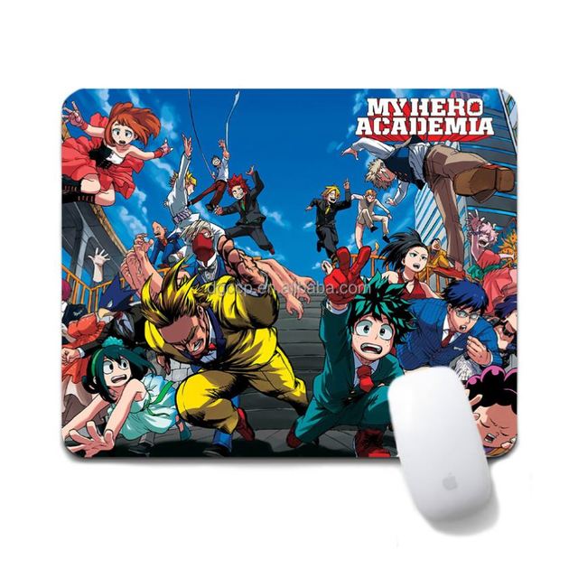 19 Pattern 20*24CM My Hero Midoriya Izuku Bakugou Katsuki Mouse Pad Anime Anti slip Pad Office Game Esports Rubber Mouse Pad
