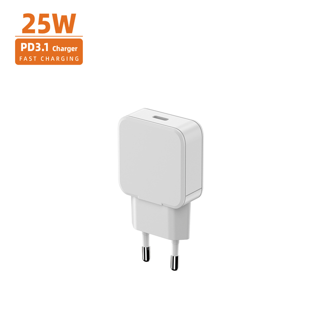 25W 20W GaN Quick Charger Ultrathin USB Type C Charger Travel Charger for iPhone 14 13 12 iPad Pro Max Type C Fast Charging
