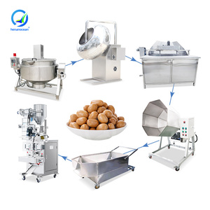 Máquina Comercial OCEAN para la Producción de Cacahuetes Recubiertos de Chocolate y Nueces Caramelizadas - Product Image 1