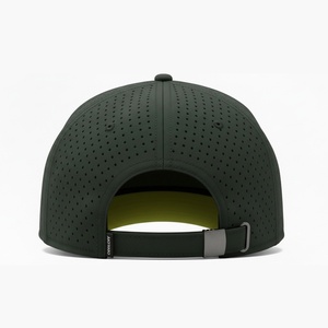 Gorra de Golf Personalizada OEM con Malla Perforada, Logotipo, 5 Paneles, Visera Ligeramente Curvada, Cierre a Presión, Parche de Goma Impermeable - Product Image 4