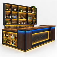 Comptoir de réception en bois moderne et durable en forme de L pour hôtel, restaurant, salon, bureau commercial et café