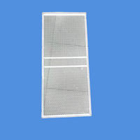 E1V 115 Moniteur gris simple de 15 pouces Mini haut-parleur en maille passive 1.2x697*435mm Accessoires de gril à couverture nette Accessoire électronique
