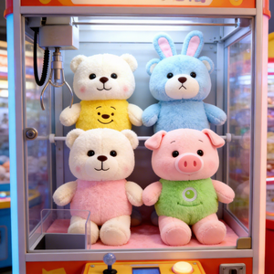 3000 Stili di Peluche Animali Misti Adorabili da Fabbrica, Giocattoli di Peluche da 8 Pollici, Giocattoli per Bambini a Tema Cartoni Animati e Anime per Macchine Acchiappapeluche - Product Image 1