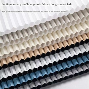 2025 Trung Quốc nhà máy chất lượng cao tổ ong rèm vải màn rèm cho cửa sổ mù tổ ong Rèm di động Shades - Product Image 2