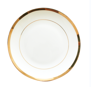 Luxury Gold Eco-Friendly Wedding Decorative Charger Plates Chinese Round <b>Dinnerware</b> Set for Home Use - Product Image 2