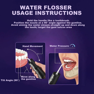 Hydropulseur portable sans fil <span class=keywords><strong>Puur</strong></span> Smile - Soins dentaires avancés pour une bouche, des gencives et des dents plus saines - IPX7 - Product Image 6