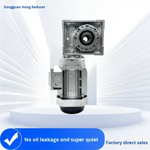 Мотор-редуктор Guanghong NMRV с турбинальной спиральной передачей, интегрированная трансмиссия, трехфазный, 380/220В, передаточное число 100, выходная скорость 1400 об/мин - Product Image 2