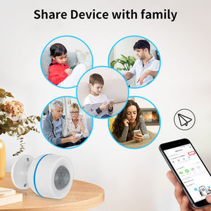 MT-PD07TM Security Alarm <b>Wireless</b> Tuya Matter Smart PIR Detector Motion <b>Sensor</b> with <b>Temperature</b> Humidity Detection - Product Image 5