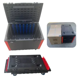 NEW Detachable HDPE plastic racks utility trunk pack cable LED screen display flight road cases