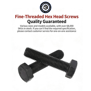 Bulloni a Testa Esagonale DIN 933 Grado 10.9 Zincati in Acciaio al Carbonio per Applicazioni Edili Misure M10 <span class=keywords><strong>M12</strong></span> M14 M16 M18 M20 M22 - Product Image 1