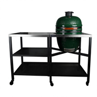 Auplex - Parrilla Kamado de Carbón Vegetal de 21 Pulgadas, Estilo Mesa, Cerámica, Ahumador, Parrilla para Cocinar al Aire Libre, Fabricante OEM ODM
