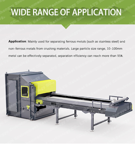 Hiệu quả cao E chất thải tái chế Máy kim loại SORTER cho phế liệu máy tính - Product Image 4