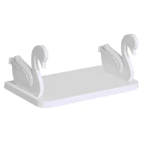 Étagère Swan à usage domestique sans <span class=keywords><strong>poinçon</strong></span> amovible cuisine salle de bain étagère multifonctionnelle support de support suspendu - Product Image 1