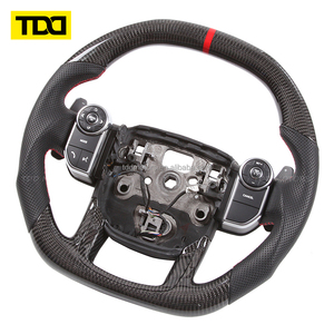 Volante de Fibra de Carbono Real TDD Compatible con Land Range Rover Sport Velar Evoque Discovery - Product Image 2