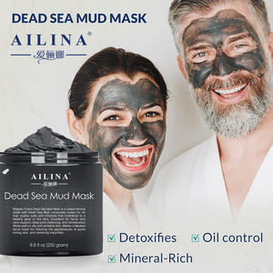 Großhandel Gesicht Deep Cleansing Anti Akne Straffende Haut Totes Meer Black Mud <span class=keywords><strong>Mask</strong></span> Kit - Product Image 6