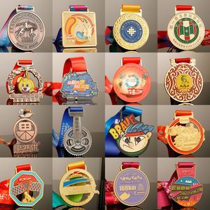 โรงงานขายส่งเหรียญรางวัลกีฬาแบบกำหนดเอง พร้อมบริการออกแบบโลโก้ฟรี - Product Image 3