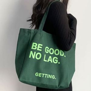 High Quality <b>Large</b> Capacity Canvas Market Grocery Tote <b>Bag</b> Reusable Cotton Supermarket Shopping <b>Bag</b> - Product Image 5