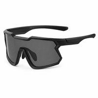 Lunettes de soleil sportives personnalisées avec logo, protection UV400, verres miroir, pour le cyclisme, la course à pied, le VTT et les sports de plein air