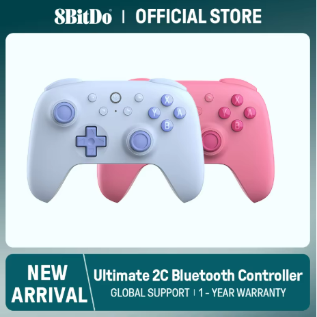 8BitDo Ultimate 2C Wireless Hall Effect Joysticks Gaming Controller for Nintend Switch 2 1 Oled Lite