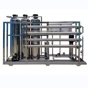 500Lph純粋な飲料水逆浸透浄化処理機水道地下水用工業用Ro水システムプラント