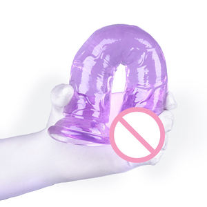 クリスタルソフトシリコーン安全大人玩具CE認証6サイズオプションカスタマイズ可能ロゴシミュレーションミニ女性ディルド - Product Image 4