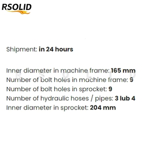 Motor de Traslación Final Rsoliddiesel K1010210B K1010210A K9003720 para Maquinaria de Construcción 35Z DX35 - Product Image 5