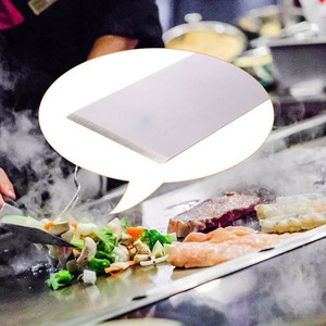 Spatule de barbecue en acier inoxydable en gros, manche en bois gris, pelle à barbecue en métal, retourneur de grillades résistant à la chaleur, outils de cuisson pour extérieur - Product Image 4
