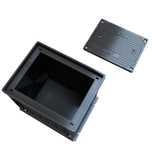 Boîte de télécommunication FRP L1T 520x380 mm, trou de passage souterrain, niveau 15, produit pour voies publiques - Product Image 2