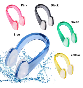 Bouchons de <span class=keywords><strong>nez</strong></span> en silicone étanches pour la natation, protection pour débutants et entraînement - Offre Spéciale - Product Image 6