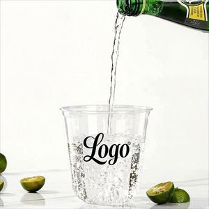 Vasos Desechables de Plástico PET de 90 mm, 300-700 ml, Ecológicos, Transparentes, en Forma de U, con Logotipo Personalizado para Té Boba y Café (10-24 oz) - Product Image 1