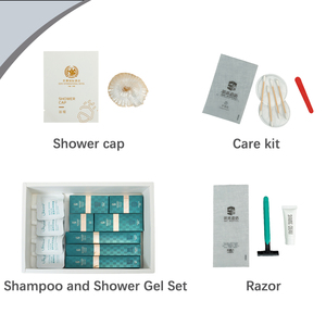 Artículos <span class=keywords><strong>de</strong></span> Aseo Desechables para Hoteles Todo Incluido, Económicos, Kit Dental Completo y Pantuflas Blancas Transpirables para Huéspedes - Product Image 2