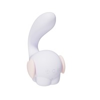 Vibromasseur pour adultes au design éléphant mignon, avec contrôle par application, fonction chauffante, dildo vibrant et masseur clitoridien, jouets sexuels érotiques