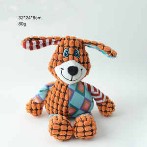 ของเล่นสุนัข ของเล่นสัตว์เลี้ยง ทำจากผ้าคอร์นฟลีซ ทนทานต่อการกัด ของเล่นบดเคี้ยวสำหรับสุนัขและแมว ของเล่นมีเสียง ของเล่นตุ๊กตา - Product Image 3
