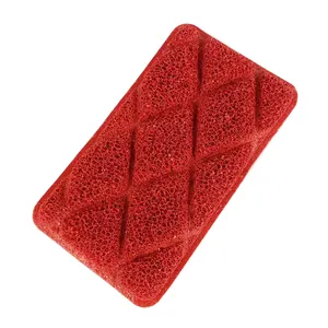 Silicone Scouring Pad New Arrivals Rich Foam Reusable Kitchen Cleaning Brush Magic Silicone Cleaning Sponge