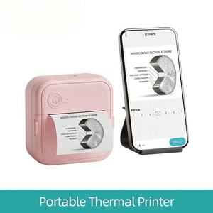 Mini Impresora Térmica de Bolsillo para Impresión Rápida Inalámbrica de Códigos QR, Tamaño de Papel de 30 mm, Certificación CE/FCC/ROHS - Product Image 2