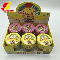 Vente en gros fabricants de bonbons CC à saveur de fruits mélangés avec tatouage emballage de bouteille de poudre de paille de lait goût fruité