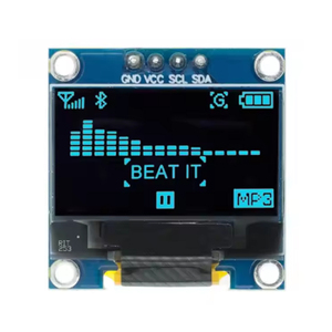 4pin Ssd1306 Wit/Blauw/Geel Blauwe Kleur 0.96 Inch 128X64 Oled Weergavemodule 0.96 "Iic I2c Spi Communiceren - Product Image 3