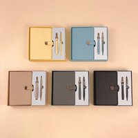 Gran oferta de papelería, Agenda personalizada, diario de cuero PU, planificador para niñas, cuaderno, juego de regalo