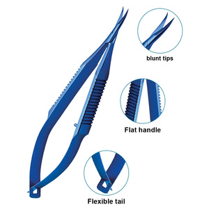 กรรไกรผ่าตัดขนาดเล็กสำหรับเครื่องมือผ่าตัดโรคตา - Product Image 4