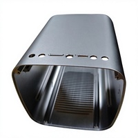 Boîtier d'enceinte Bluetooth en aluminium anodisé et acier inoxydable usiné CNC de précision, personnalisé OEM