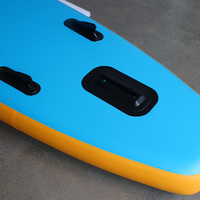 Planche de SUP gonflable en PVC de taille personnalisée 12,5'x31"x6" avec pompe et kit de réparation pour exercices aquatiques et pagaie conviviale avec les chiens