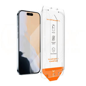 Protezione dello <span class=keywords><strong>schermo</strong></span> di installazione senza polvere per <span class=keywords><strong>iPhone</strong></span> 17 aria 16E 15 + 14 <span class=keywords><strong>13</strong></span> <span class=keywords><strong>Pro</strong></span> <span class=keywords><strong>Max</strong></span> facile installazione Auto-polvere rimozione Kit vetro temperato - Product Image 1