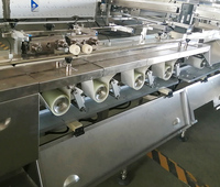 Ligne d'emballage automatique UPPER pour barres protéinées, barres chocolatées et rouleaux suisses au caramel