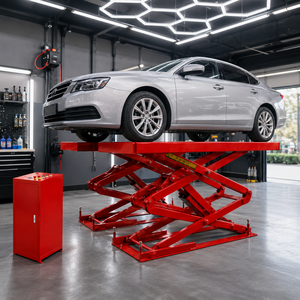 Lève-voiture hydraulique de <span class=keywords><strong>garage</strong></span> 3 tonnes, lève-voiture à ciseaux robuste - Product Image 6